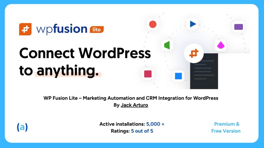 WP Fusion - Best for CRM & Marketing Automation